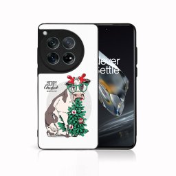 MY ART Karácsonyi kivitelű borító OnePlus 12 VIDÁM CHRISTMAS (074)