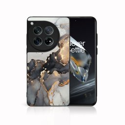 MY ART Védőburkolat: OnePlus 12 GREY MARBLE (140)
