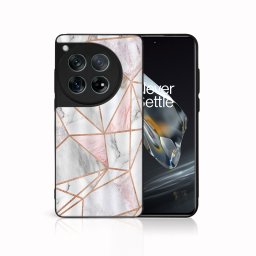 MY ART Védőburkolat: OnePlus 12 PINK MARBLE (143)