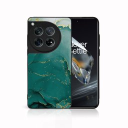 MY ART Védőburkolat: OnePlus 12 GREEN MARBLE (145)