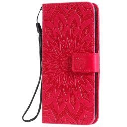 ART MANDALA Pénztárca tok LG G8s ThinQ sötét rózsaszín