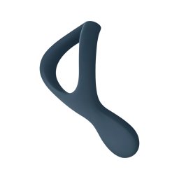 Boners - szilikon péniszgyűrű (szürke)