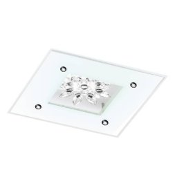 EGLO , 96536 , BENALUA 1 , fali-mennyezeti lámpa , 3000 K , LED , 18W , Yes , IP20 , fehér, átlátszó