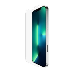 Belkin SCREENFORCE™ edzett üveg antimikrobiális védőüveg iPhone 16E / 14 / 13 / 13 Pro készülékhez