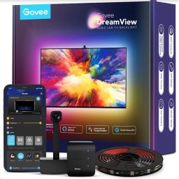 Govee Neon RGBIC LED háttérvilágítás íróasztalra