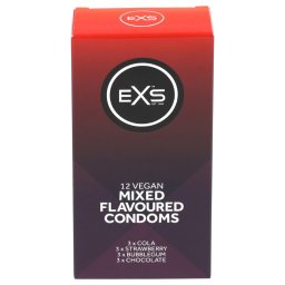 EXS Mixed - óvszer - vegyes ízű (12 db)