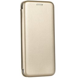 Xiaomi Redmi Note 14 5G (Global), Oldalra nyíló tok, stand, Forcell Elegance, arany