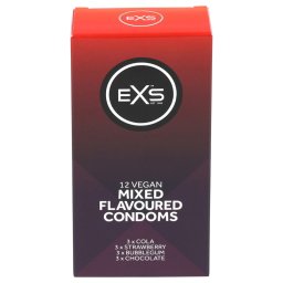 EXS Mixed - óvszer - vegyes ízű (12 db)