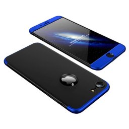 360° védőtok Apple iPhone 7 / iPhone 8 készülékekhez fekete-kék
