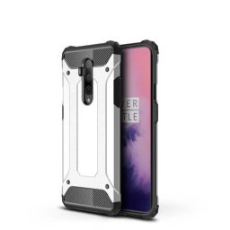 TOUGH Ochranný kryt Oneplus 7T Pro strieborný