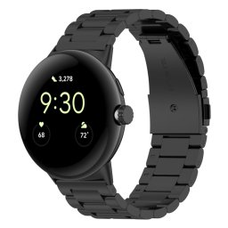 CLASSIC Fémszíj Google Pixel-hez Watch3 41mm fekete