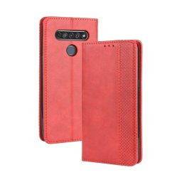 BUSINESS Pénztárca tok LG K41s / K51s piros