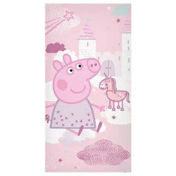 Peppa malac Dreamland fürdőlepedő, strandtörölköző 70x140 cm Nr7