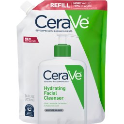 CeraVe Hidratáló tisztító krém normál és száraz bőrre utántöltő 473ml