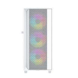 Gembird Fornax 4000 ARGB/Midi Tower/Transpar./Fehér