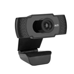Webkamera C-TECH CAM-07HD, 720P, mikrofon, fekete