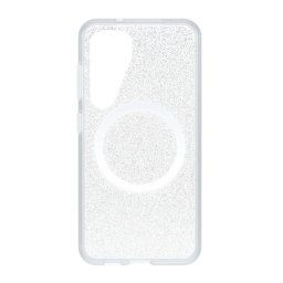 OTTERBOX REACT szilikon telefonvédő (erős ütésállóság, légpárnás sarok, MagSafe, csillámporos) ÁTLÁTSZÓ Samsung Galaxy S25 (SM-S931)
