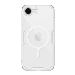NILLKIN NATURE PRO MAGNETIC műanyag telefonvédő (ütésállóság, légpárnás sarok, MagSafe) ÁTLÁTSZÓ Apple iPhone 16e