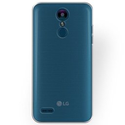Silikónový obal LG K9 priehľadný