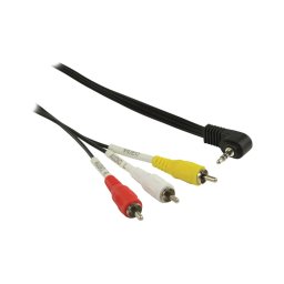 Jack 3.5 / 3 x RCA (audio/video) 1m kabel CVGL22400BK10