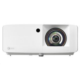 Optoma projektor UHZ35ST (DLP, lézer, UHD, 3500 ANSI, 2xHDMI, RS232, RJ45, USB-A tápegység, 1x15W hangszóró)