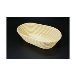 Kenyér kelesztő kosár oval szakajtó 27x16x8cm
