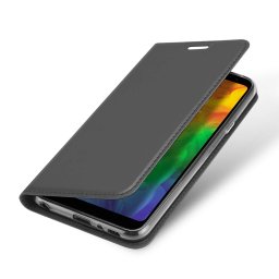 DUX Knižkové puzdro Motorola Moto G6 šedé