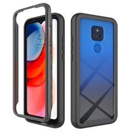 DUAL burkolat Motorola Moto G Play (2021) fekete
