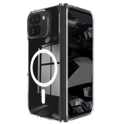 TRANSPARENT MAGSAFE Borító a Google Pixel 9 Pro Fold-hoz átlátszó