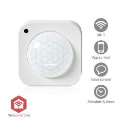 Nedis ZBSM20WT - SmartLife mozgásérzékelő| Zigbee 3.0 | Akkumulátor és USB tápellátás | Érzékelő hatótávolság: 7 m | Fehér színű