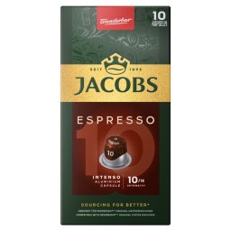 Kávékapszula, Nespresso kompatibilis Jacobs Espresso 10 Intenso 10db kapszula