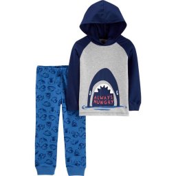 CARTER'S Készlet 2 részes melegítő, nadrág Shark fiú 12 m / 80 felett