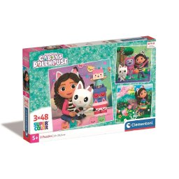 Gabi babaháza Playland 3x48 db-os puzzle Clementoni Nr1