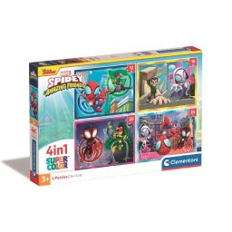 Pókember Spidey 4 az 1-ben puzzle Clementoni