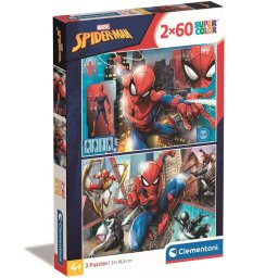 Pókember Partners in Suits 2x60 db-os puzzle Clementoni