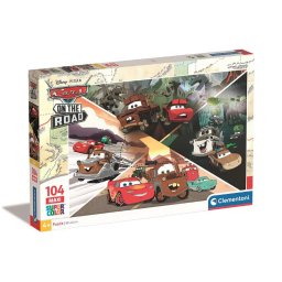 Disney Verdák Mater's Tall Tales 104 db-os maxi puzzle Clementoni