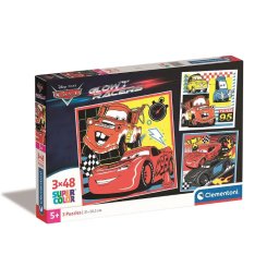 Disney Verdák Team-95 3x48 db-os puzzle Clementoni