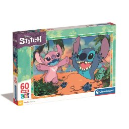 Disney Lilo és Stitch, A csillagkutya Sand 60 db-os maxi puzzle Clementoni