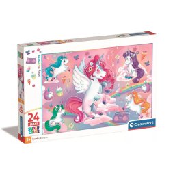 Unikornis Jolly 24 db-os maxi puzzle Clementoni