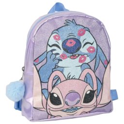 Disney Lilo és Stitch, A csillagkutya hologrammos hátizsák, táska 23 cm Nr1