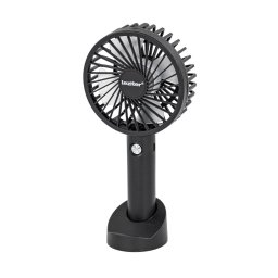 Galar kézi hordozható usb ventilátor tartóval 4 W 1200 mAh fekete