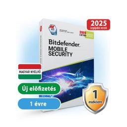 Bitdefender Mobile Security for Android 1 eszközre, 1 évre