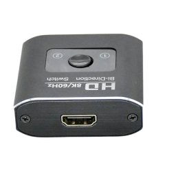 2 portos HDMI switch, bidirekcionális, passzív kétirányú 8K 60HZ kapcsoló