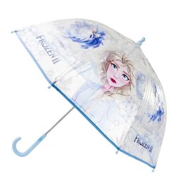 Disney Jégvarázs Ice Queen gyerek átlátszó esernyő ?71 cm