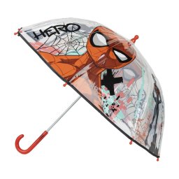 Pókember Hero gyerek átlátszó esernyő ?71 cm