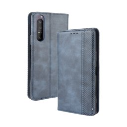 BUSINESS Pénztárca borító Sony Xperia 1 II kék