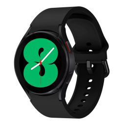 SZILIKON szíj Samsung Galaxy Watch 5 (40mm / 44mm) 5 Pro 45mm fekete