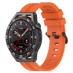 RUBBER Szilikon szíj Huawei Watch Buds / GT3 SE / GT3 Pro 46mm narancs
