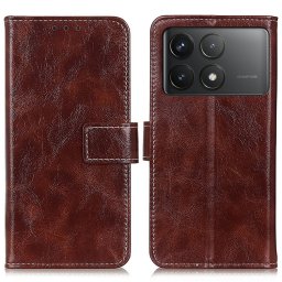 RETRO Pénztárcahuzat Xiaomi Poco F6 Pro barna