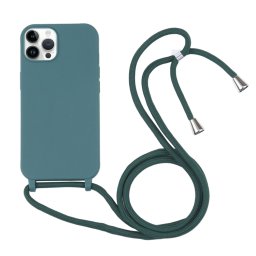 ROPE Borító zsinórral Apple iPhone 16 Pro zöld